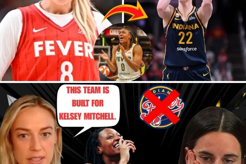 The Great Bait-and-Switch: Sophie Cunningham Reveals Fever Offense is Built for Kelsey Mitchell, Leaving Caitlin Clark in the Cold