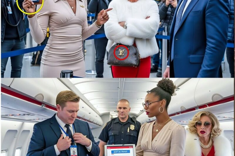 Gate Agent Calls Security on Black Woman — Seconds Later, Her FAA Badge Silences the Terminal…