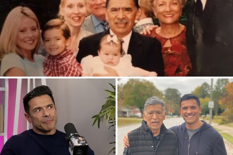 Mark Consuelos Honors Late Father Saul, Detailing His Brave 5-Month Struggle