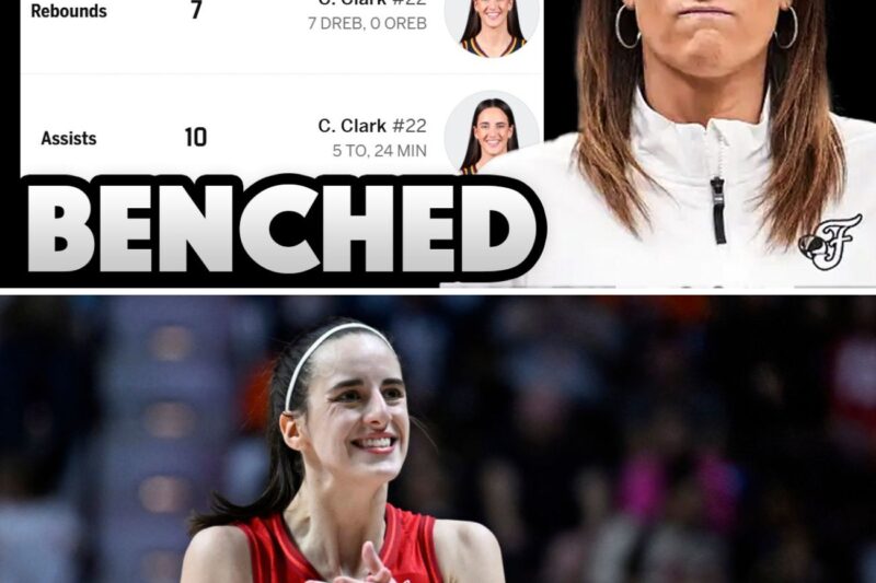 Robbed of History: Fans Outraged as Stephanie White Benches Caitlin Clark on Verge of Historic Triple-Double Amid Crashing Attendance