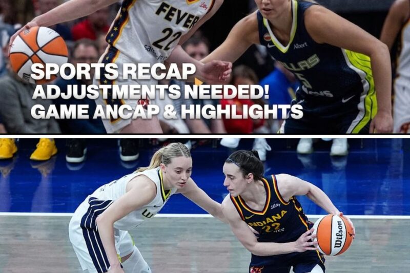 The “Brickfest” Recap: Caitlin Clark and Paige Bueckers Shine While Fever and Wings Struggle for Rhythm