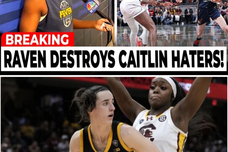 Narrative Destroyed: Raven Johnson Silences the Haters and Crowns Caitlin Clark the “GOAT” After Fever Blowout Victory