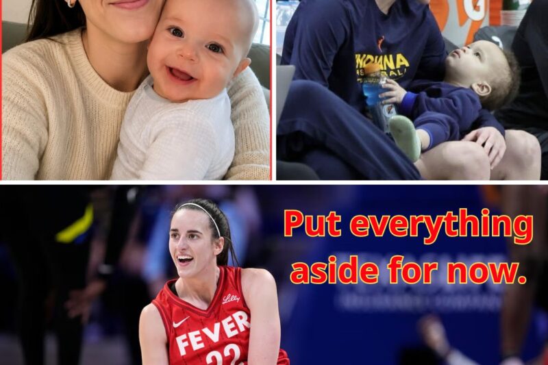 THE WORLD PAUSED AS CAITLIN CLARK PUT EVERYTHING ON HOLD TO STAND BY HER YOUNG NEPHEW, SHOWING A SIDE OF HER HEART FANS HAVE NEVER FORGOTTEN