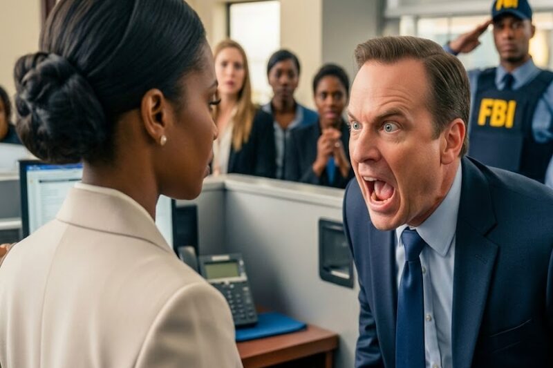 Manager Calls FBI to Arrest Black Woman at Bank — Seconds Later, They Salute Her in Front of All! 