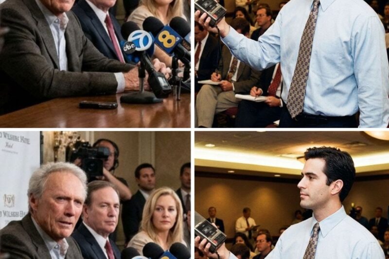 Young journalist asked Clint Eastwood insulting question — what happened next SHOCKED the room 