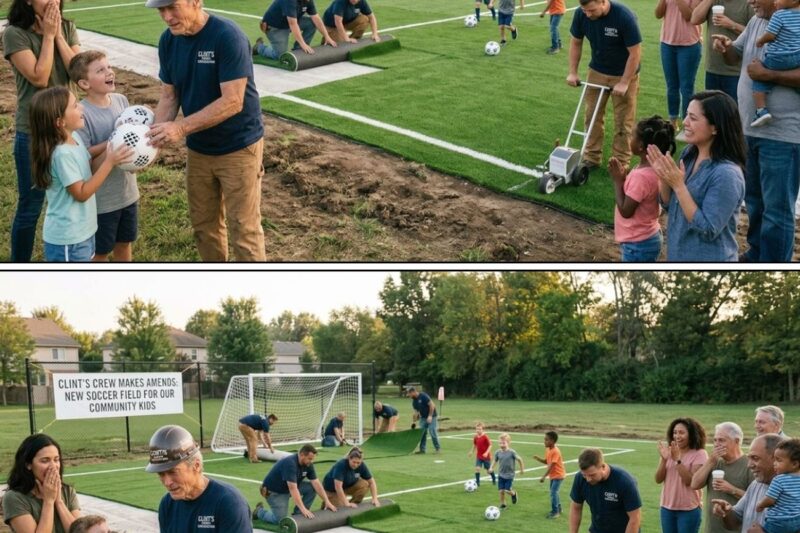 Clint Found Out His Crew Destroyed Elementary School’s Only Field—What He Did Next Was Pure Clint 