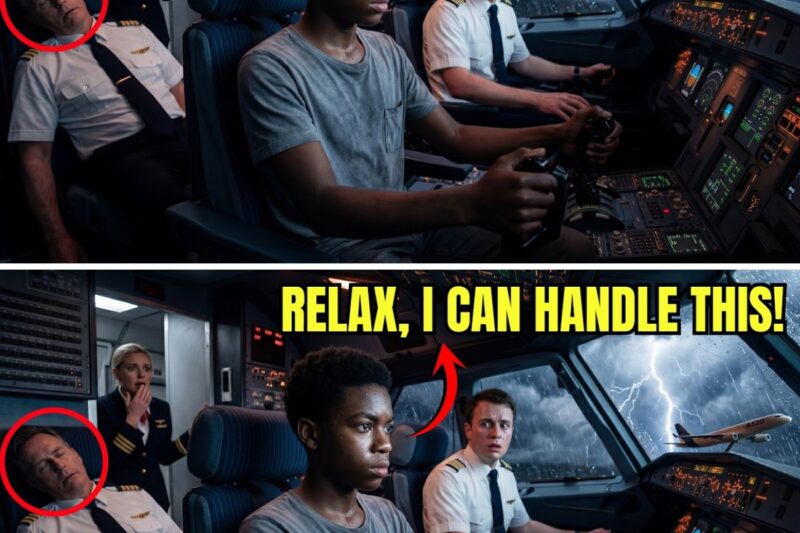 Captain Had Heart Attack, Jet Shaking — Poor Black Boy Took Pilot Seat… Changed Everything