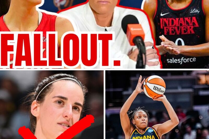 Locker Room Rift Exposed: How Stephanie White’s Blatant Disrespect of Caitlin Clark is Sabotaging the Indiana Fever
