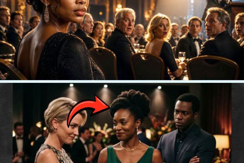 A Black Wife Was Seated at the Back of a Billionaire Event — Until Her Name Was Called First