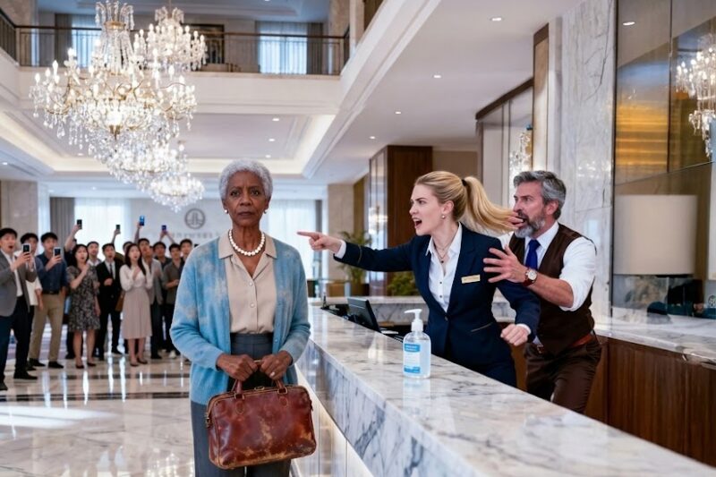 Hotel Clerk Mocked Black Elderly Woman’s Appearance — Froze When Manager Called Her “Boss” 