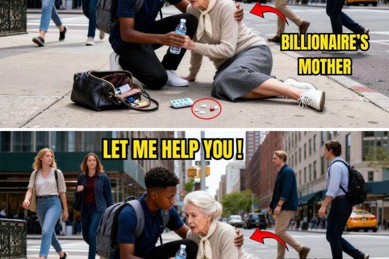 Black Kid Gives Old Woman His Last $1 for Bus Fare — Next Morning a Stranger in Suit Knocks His Door