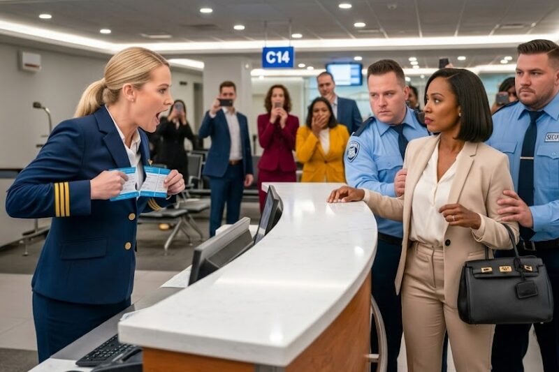 Airline Staff Ripped Black Woman’s Ticket — Then She Stunned Them “I Own This Airline!” 