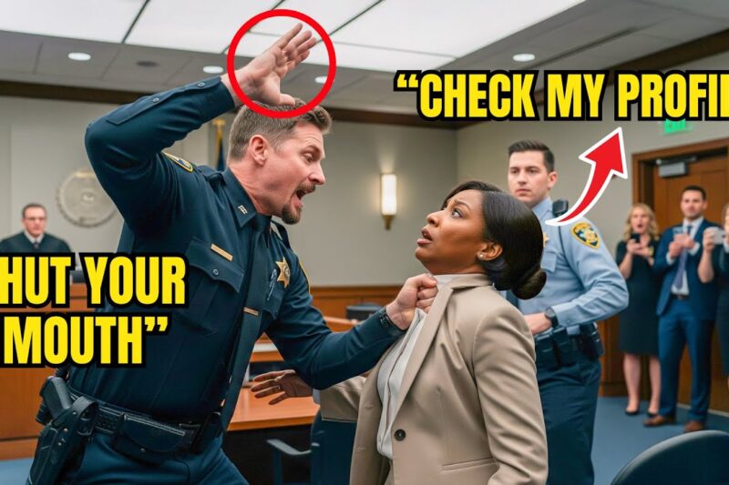 Cop Slaps Black Woman in Court — Unaware She’s His New Police Chief 