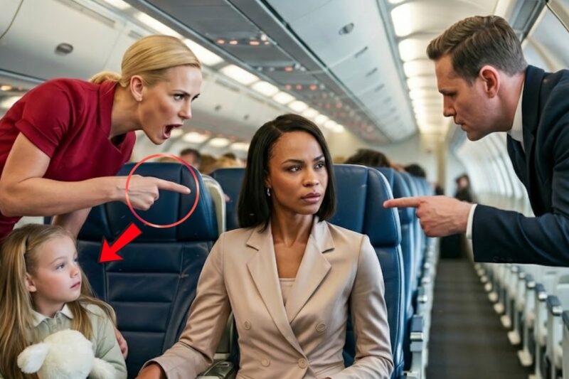 White Mom Orders Black Woman To Move For Her Daughter–Begs For Mercy After The Pilot Spoke