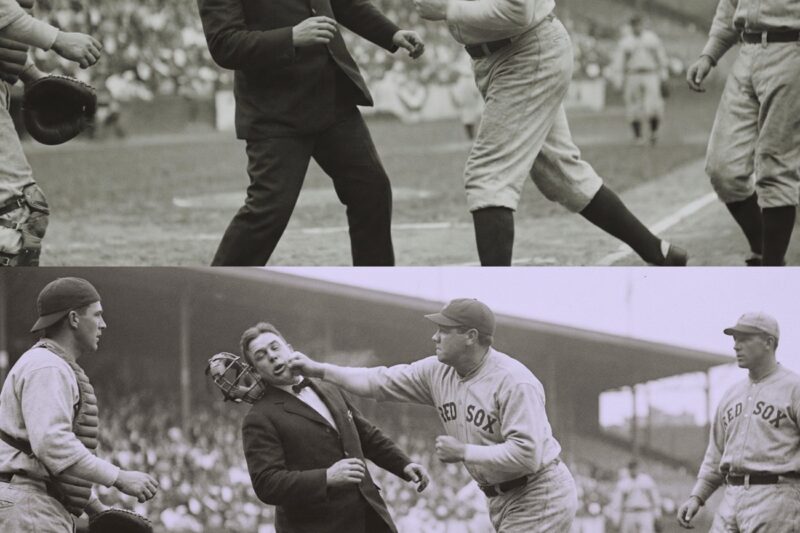Babe Ruth Yelled ‘Are You Blind?’ at Umpire — Umpire Ejected Him, Ruth Punched and…