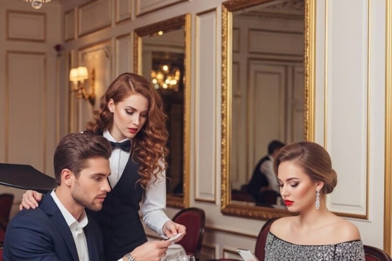 Waitress Slipped a Note to the Billionaire — “Your Girlfriend Sold You Out. They’re in Position
