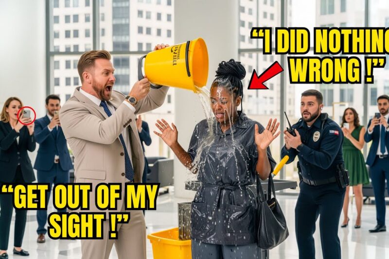 CEO Dumped Dirty Water on a Black Janitor to Shame Her — But Her Next Move Ended His Career