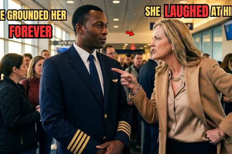 She Challenged a Black Captain’s Authority — Seconds Later, He Grounded Her for Good 