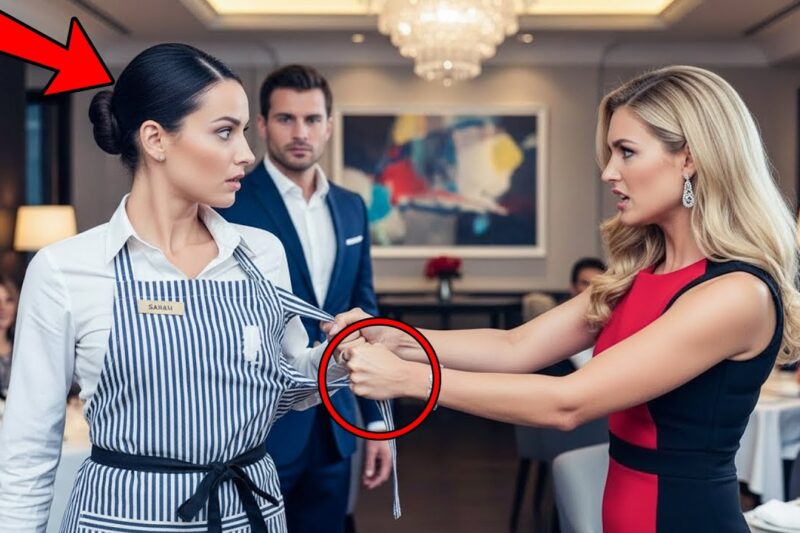 The Billionaire’s Girlfriend Ripped the Waitress’s Apron, Not Knowing She’s the Real Landlord 