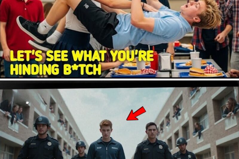 The Cafeteria Cruelty That Backfired: How a Hidden Security Camera Ended a High School Tyranny and Sparked a Movement of Strength