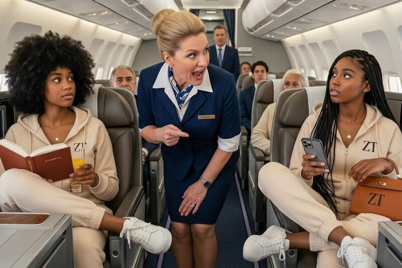 Twin Black Girls Kicked from Flight No Reason — One Call to Their CEO Dad Shut Down the Airline! 