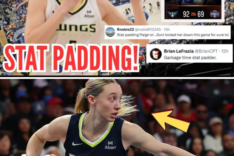 Stat-Padding or Lesson Learned? The Controversy Behind Paige Bueckers and the Dallas Wings’ Blowout Win