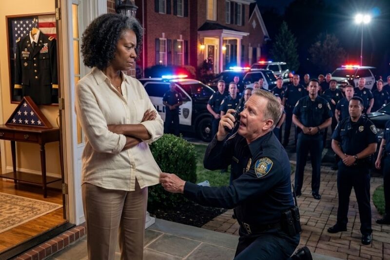 “SHE OUTRANKS YOUR MAYOR”: The Terrifying Moment 30 Cops Realized They Raided a Pentagon General’s Home