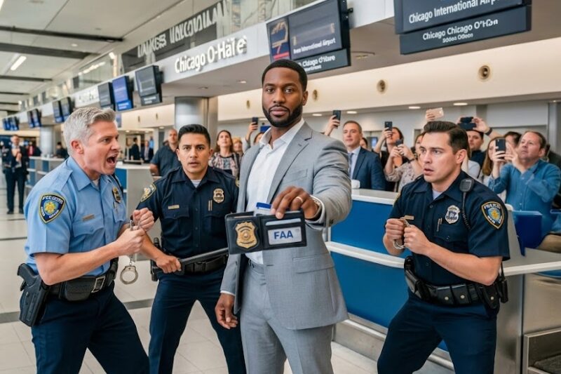Airport Security Tried to Frame Black Man With Drugs — Then Froze at His FAA Badge 