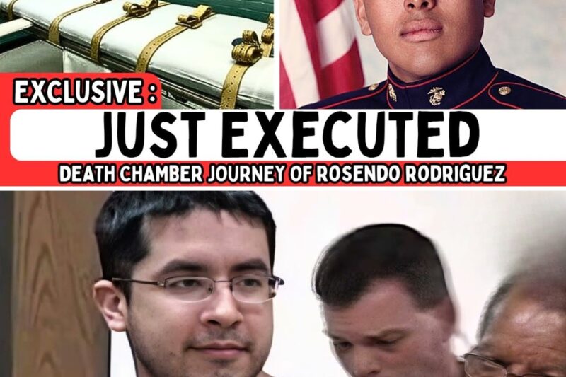 JUST IN: Texas Executes U.S. Marine Rosendo Rodriguez III — He Fought Against His Own Execution….