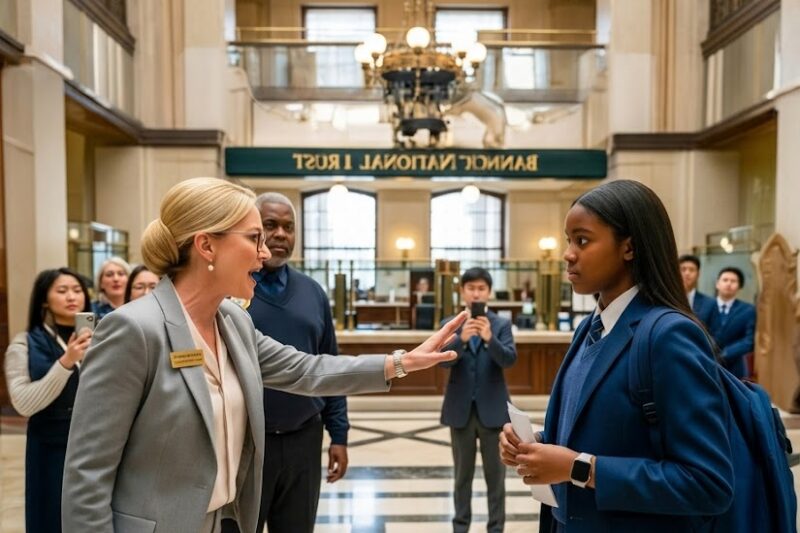 Bank Manager Called Cops on a Black Teen — Went Pale When Her Mom, the CEO, Walked In 
