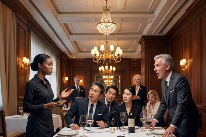 Billionaire Used Japanese to Insult Black Waitress — Nearly Choked When She Spoke Back Fluently 