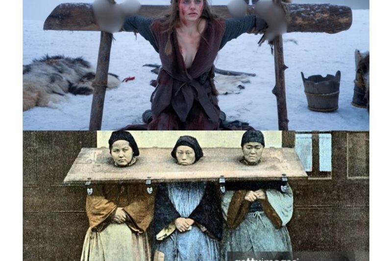 “The Humiliating Punishment They Used on Women in the Freezing Cold “