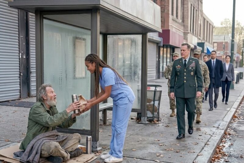 Black Girl Brought Breakfast to Old Man Daily — One Day, Military Officers Arrived at Her Door 