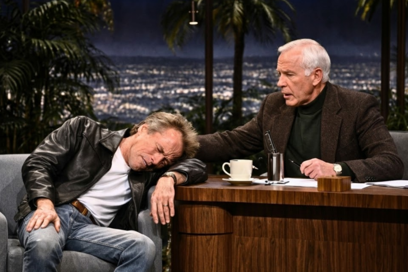 Clint Eastwood COLLAPSED During His FINAL Interview with Johnny Carson — The Audience Froze!