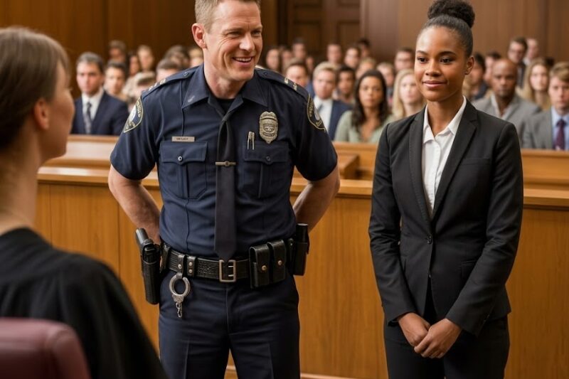 Racist Cop Laughs at Teen in Court—Then Discovers She’s a Genius Attorney!
