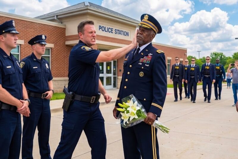 Cop Slapped Black Man in Uniform — Minutes Later, Federal Agents Surrounded the Police Station 