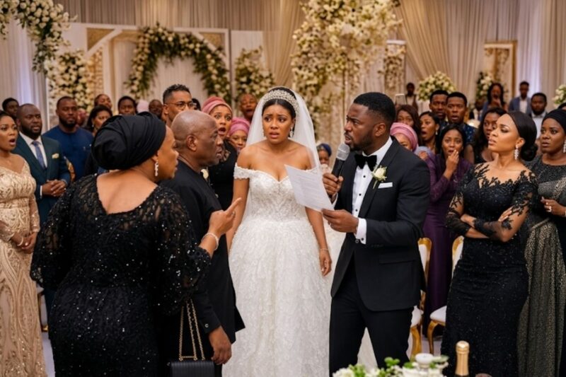 My parents arrived at my wedding dressed in mourning to humiliate me… but they didn’t know my husband had prepared their downfall in front of 180 guests.