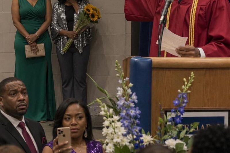 MY EX-HUSBAND’S NEW WIFE THOUGHT SHE COULD PUSH ME TO THE BACK OF MY OWN SON’S GRADUATION — UNTIL MY SON TOOK THE MICROPHONE AND SAID SOMETHING NO ONE IN THE ROOM WAS READY TO HEAR.