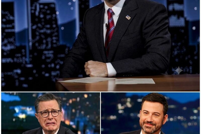 A Farewell Like No Other: Jimmy Kimmel’s Silent Tribute to Stephen Colbert’s Final Show