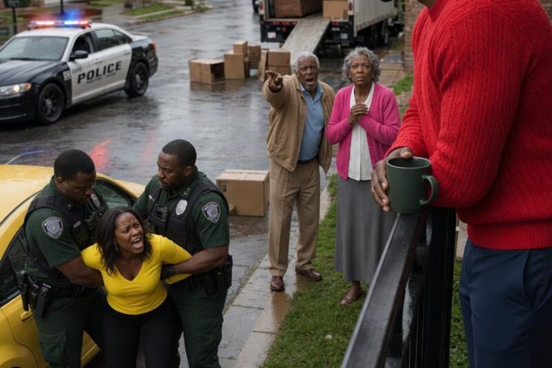 My parents sold their paid-off house to rescue my sister, then showed up at my lake house with a moving truck. “We’re your parents. We don’t need permission to live here,” Dad demanded. But when I found a note slid under my front door, I realized this was much worse than a family emergency.