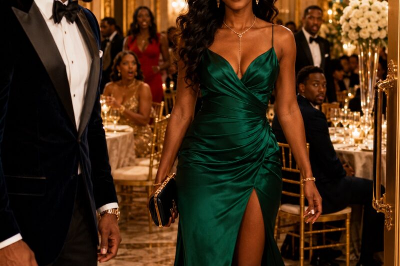 “My husband bu:rned my only decent dress so I couldn’t attend his promotion party. He called me an “embarrassment.” But when the grand ballroom doors opened, I appeared in a