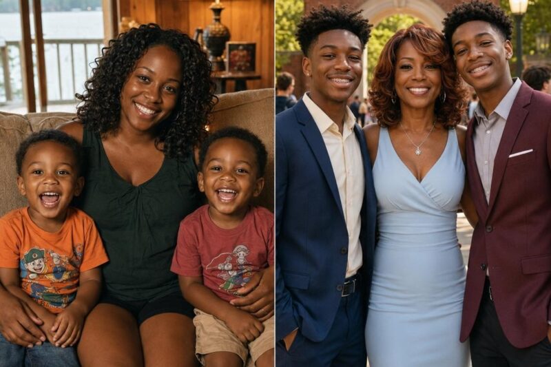 I Raised My Husband’s Twin Sons Alone for 14 Years – As Soon as They Entered College, He Knocked on Our Door and Left Me Frozen