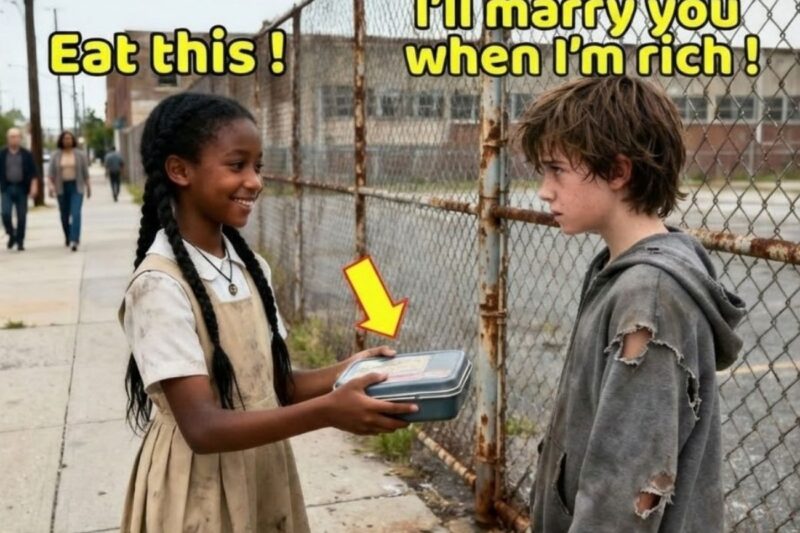 Poor Boy Promised “I’ll Marry You When I’m Rich” to Black Girl Who Fed Him — Years Later He Returned…