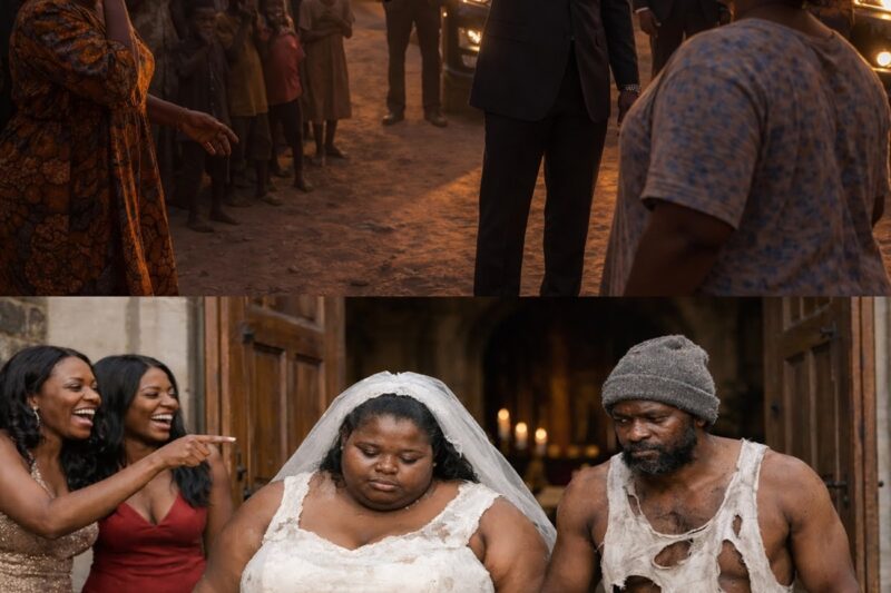 Poor Fat Orphan Forced To Marry A Homeless Man , Days Later He Came With A ROLLS ROYCE 