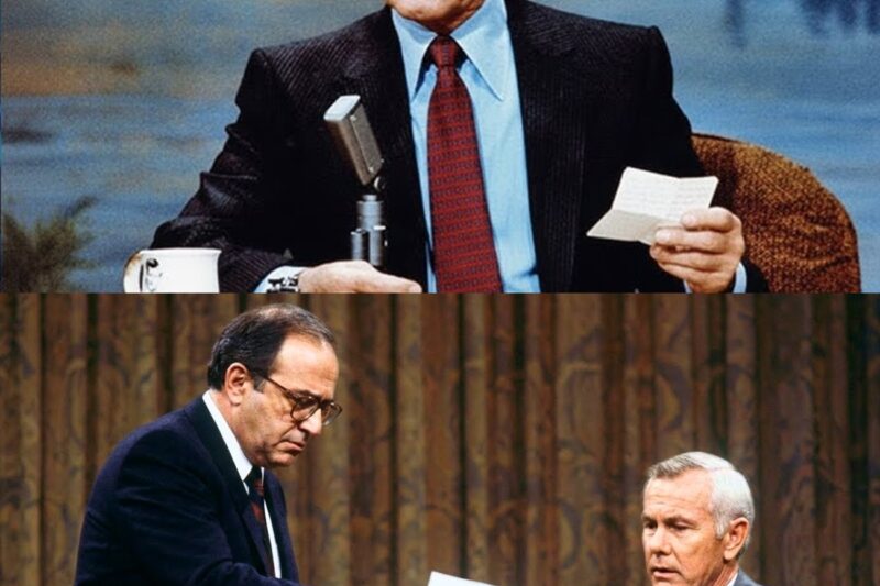 Johnny Carson Went Silent for 11 Seconds After Reading This Note — Then He Left