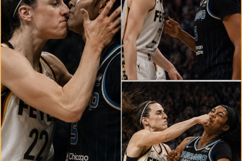SHOCK: Caitlin Clark goes berserk, retaliating with a punch after Angel Reese’s vulgar provocation!