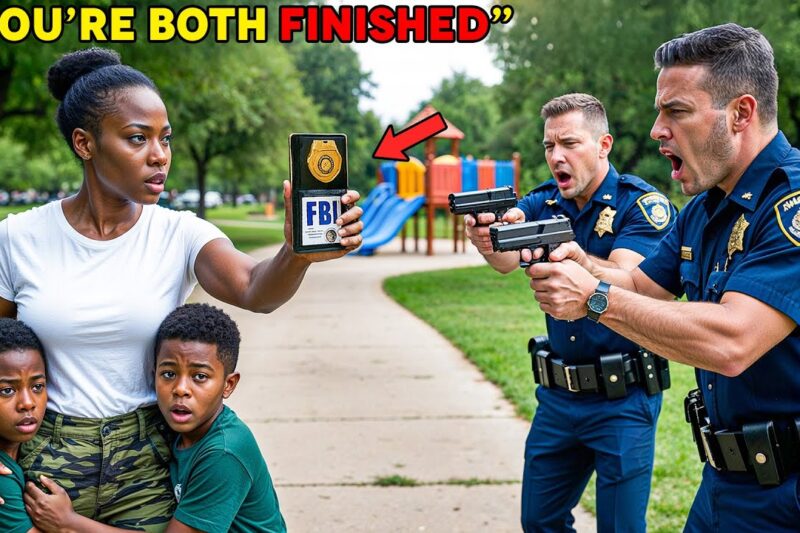 Cops Target Single Black Mom At Park For “Suspicious Behavior” — Unaware She Is An FBI Agent