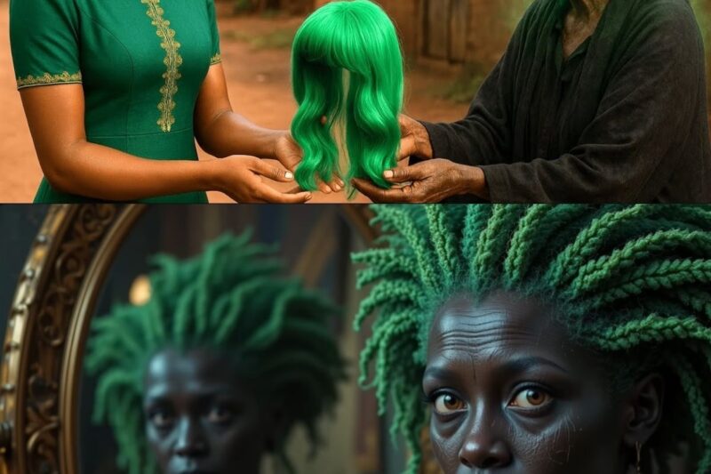 She wouldn’t stop borrowing things… until she borrowed a witch’s wig.