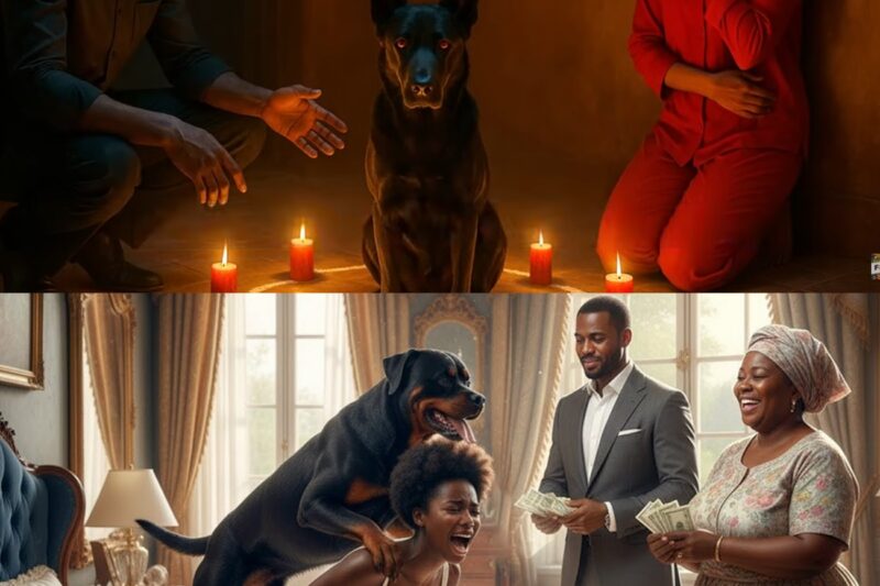 She thought she was marrying a man… but in reality, it was a dog.