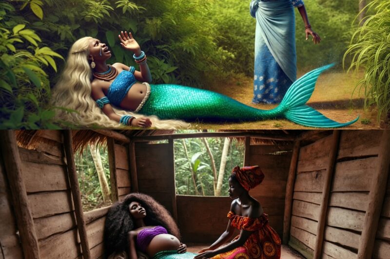 She Saved a Pregnant Mermaid at the River. 7 Days Later, This Happened